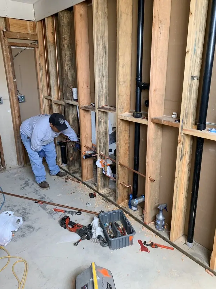 Commercial rough-in plumbing for Gas Line Repair in Garriage Hills